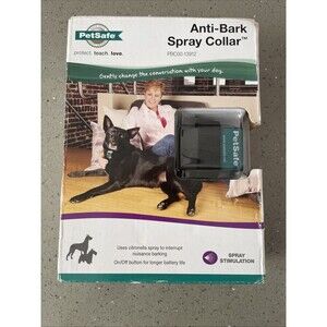PetSafe Anti-Bark Collar for Dogs Citronella Spray Type PBC00-13912 New In Box